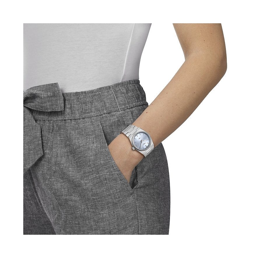 Tissot Damenuhr PRX Quarz T1372101135100 – Bild 2